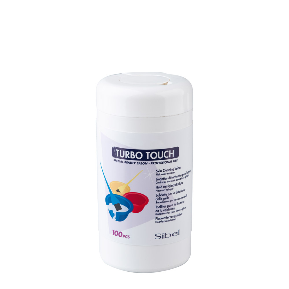 Sibel Turbo Touch Skin Cleansing Wipes 100pcs - toallitas quitamanchas
