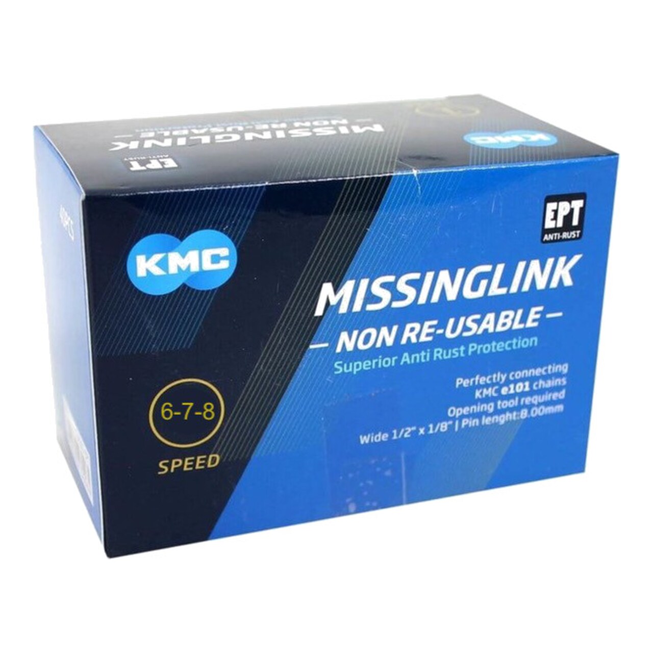 Caja De 40 Eslabones Rápidos Reutilizables De Cadena De 6 A 8 Velocidades Missinglink 7/8R 31127
