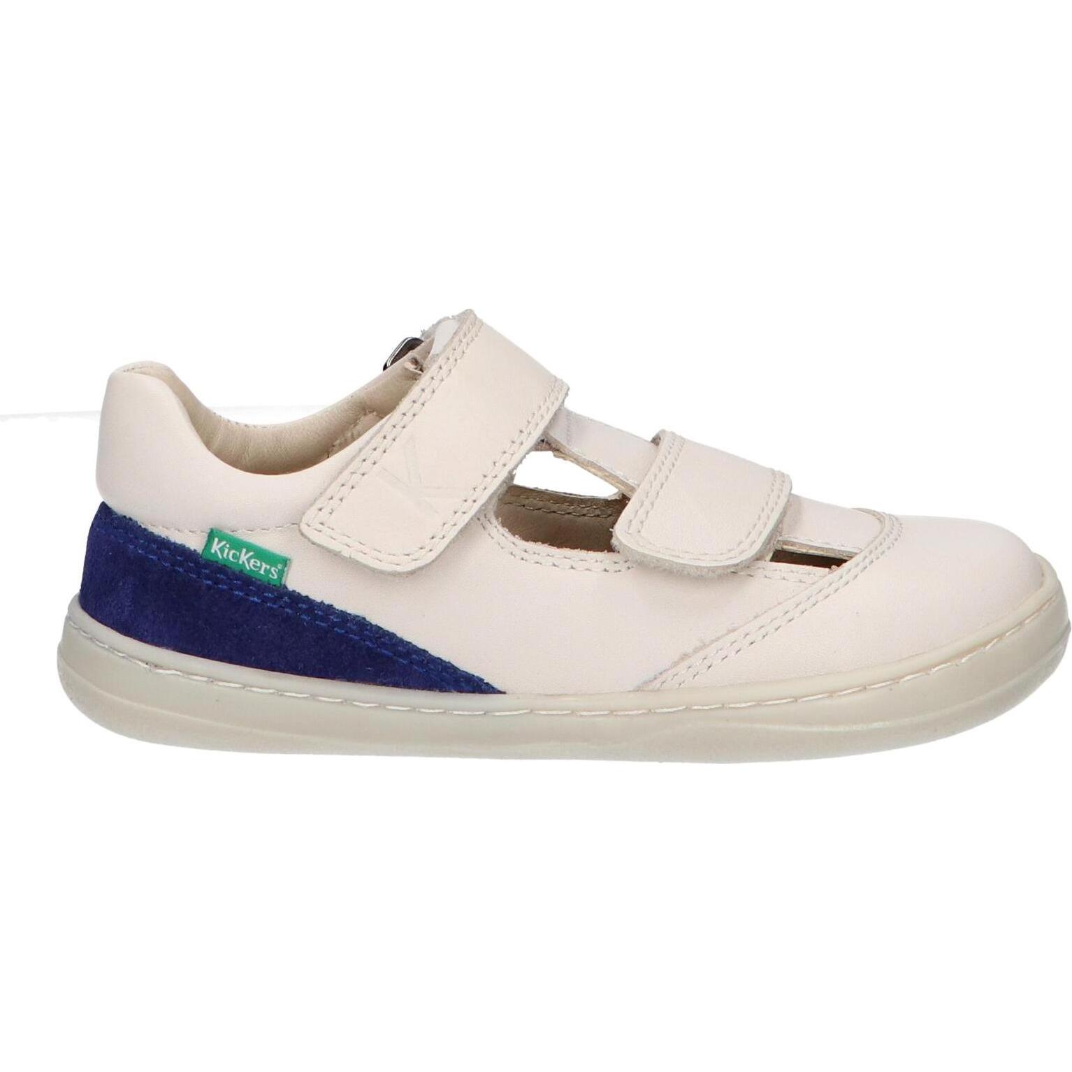 Kickers boy's shoes 960230 -30 kickbloom 31 blanc casse