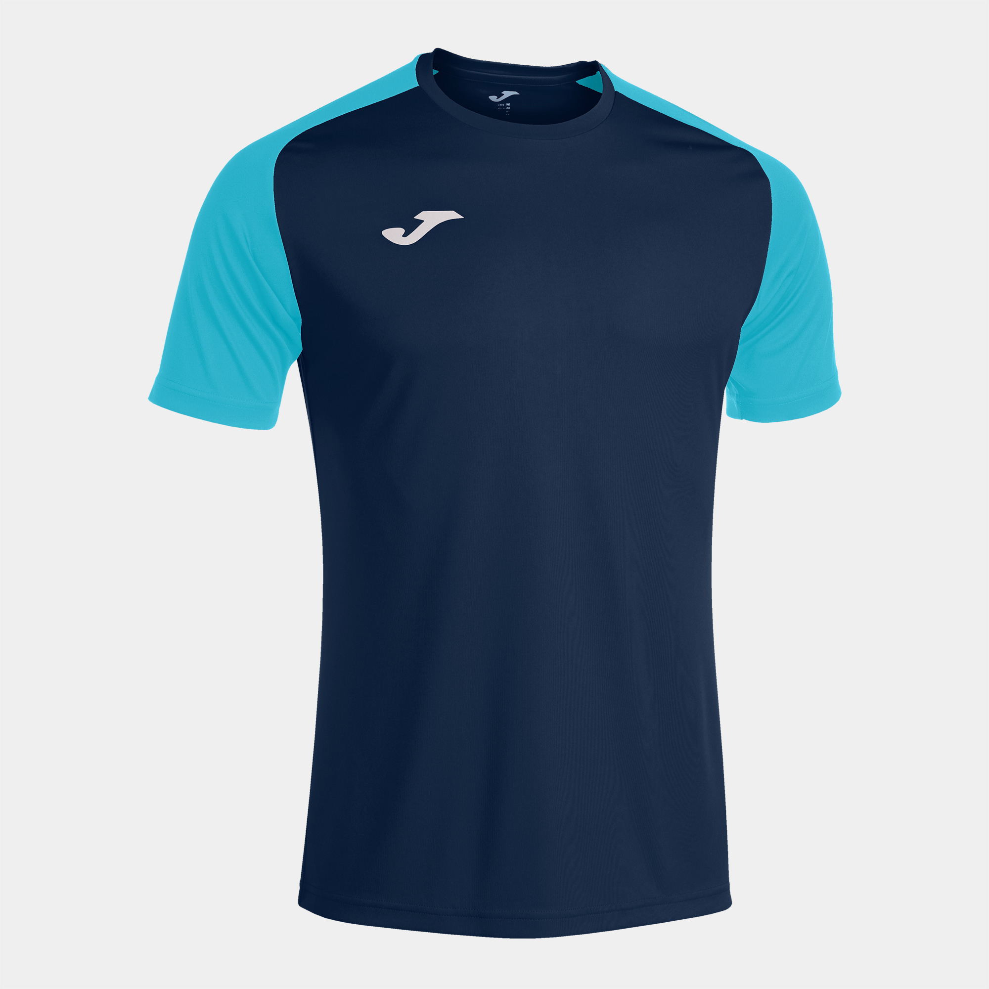 Camiseta M/C Hombre Joma Academy IV 101968 Marino Turquesa Flúor 342 Ligera