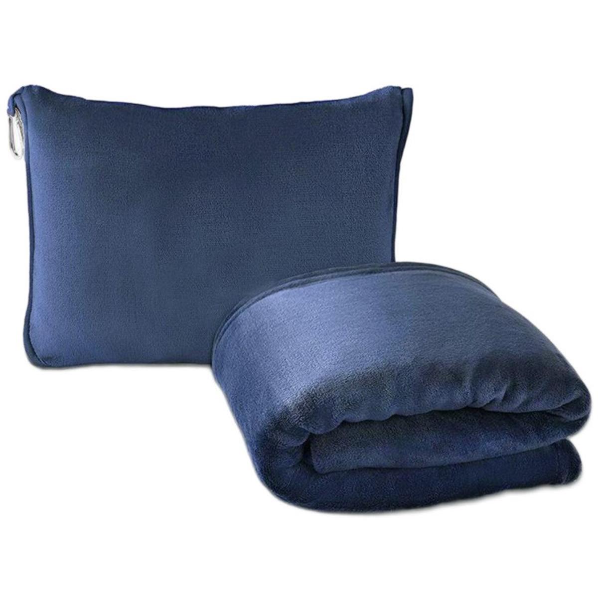 Om Home Manta de viaje portátil para avión - 127*152 cm - Plegable y fácil de guardar - Manta de viaje para exteriores y para usar en el avión - Manta de invierno gruesa - Manta pequeña multifuncional - Colcha pequeña - Manta para sofá
