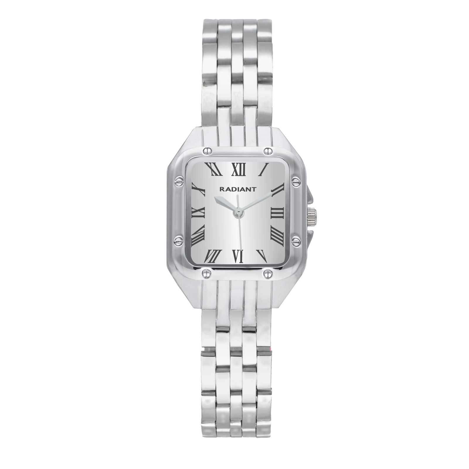Radiant Reloj Mujer Caja De Metal Pulsera Acero De Color Plateado/gris Resistente Al Agua 3 Atm Ra686201