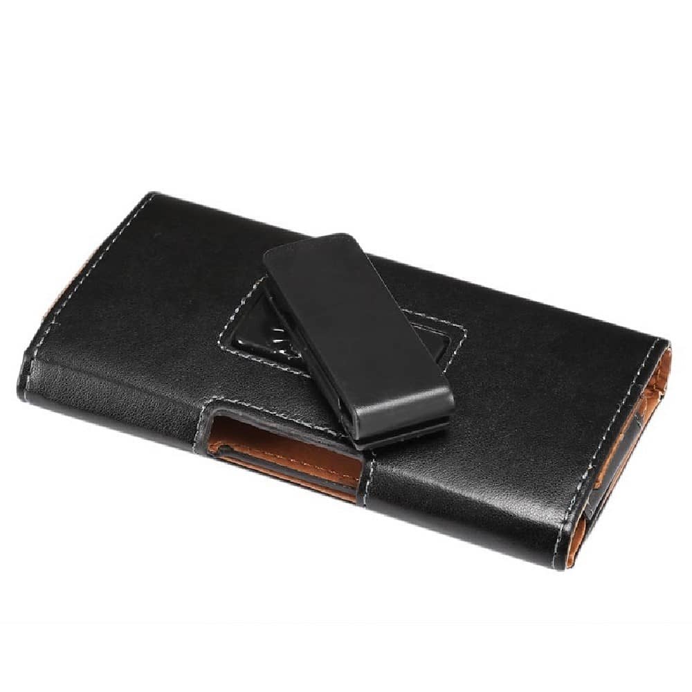 DFV mobile - Funda Cinturon Ejecutivo con Clip Giratorio 360 Piel Sintetica y cierre magnetico para Realme V5 5G (2020) - Negra
