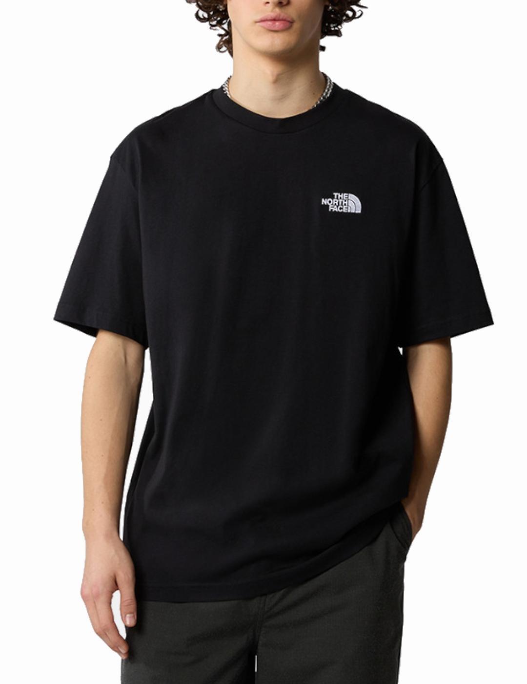Camiseta The North Face MN Essential Oversize Negro