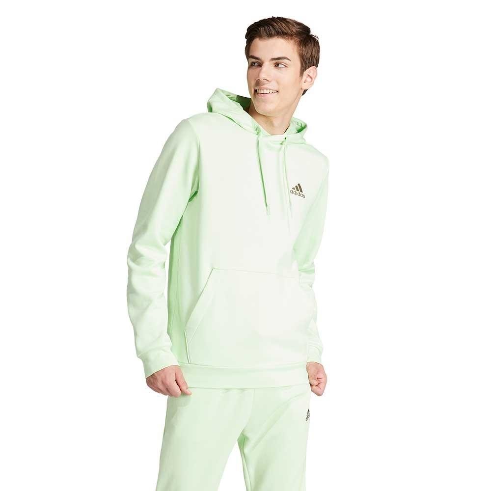 Sudadera con Capucha Adidas FELLECOZY Verde para Hombre