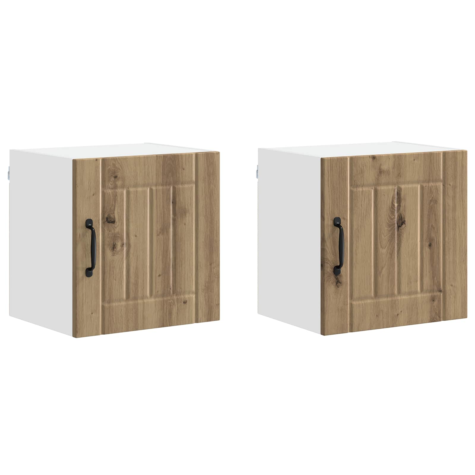 vidaXL Armario de Pared LUCCA 2 uds. Madera de Ingeniería 40 x 31 x 40 cm Multicolor