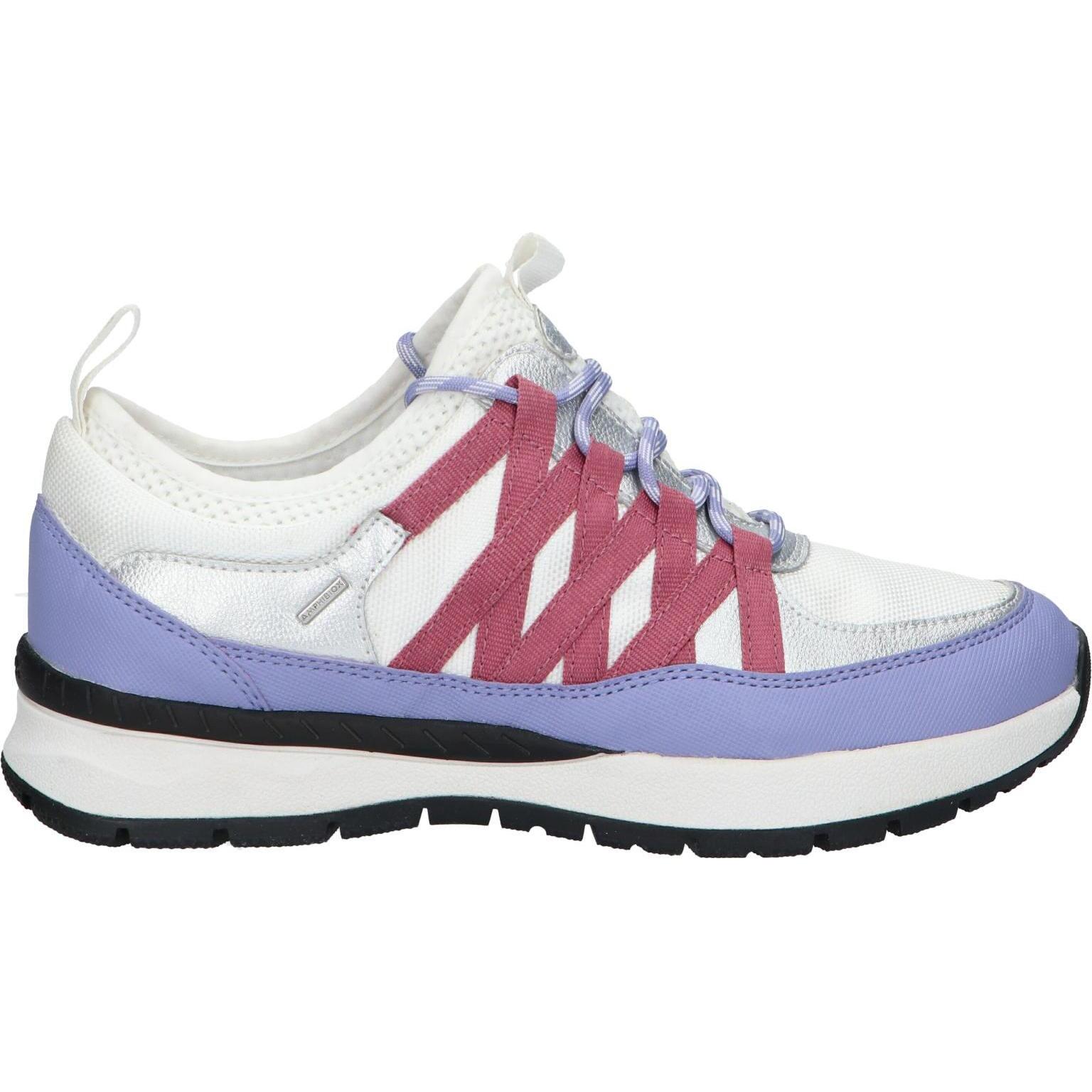Women's and girls' sneakers geox d35bea 0fu04 d braies b abx c0793 white-lt violet