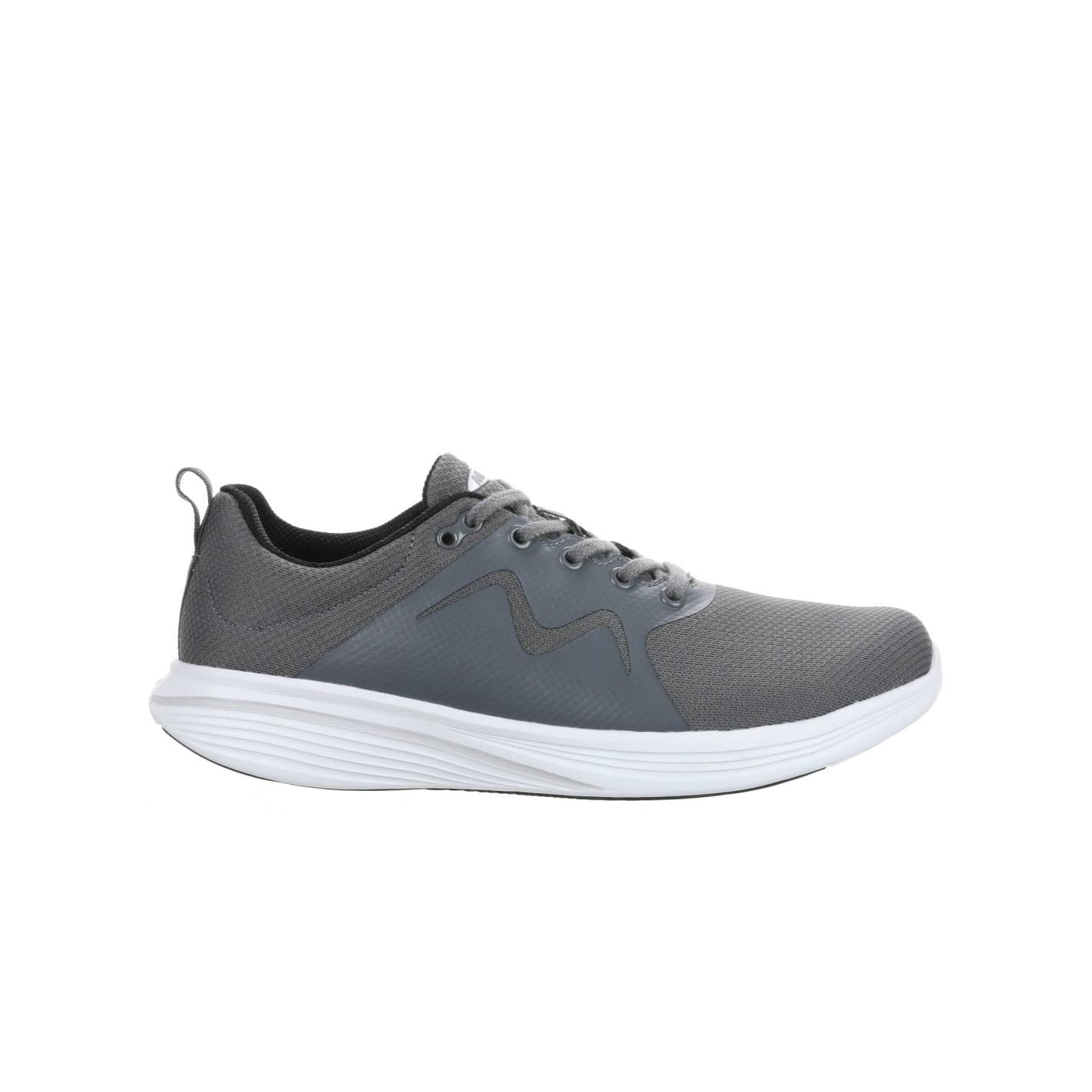 MBT YASU LACE UP DARK GREY - Máximo confort - Amortiguación superior - Suela con alto nivel de balanceo