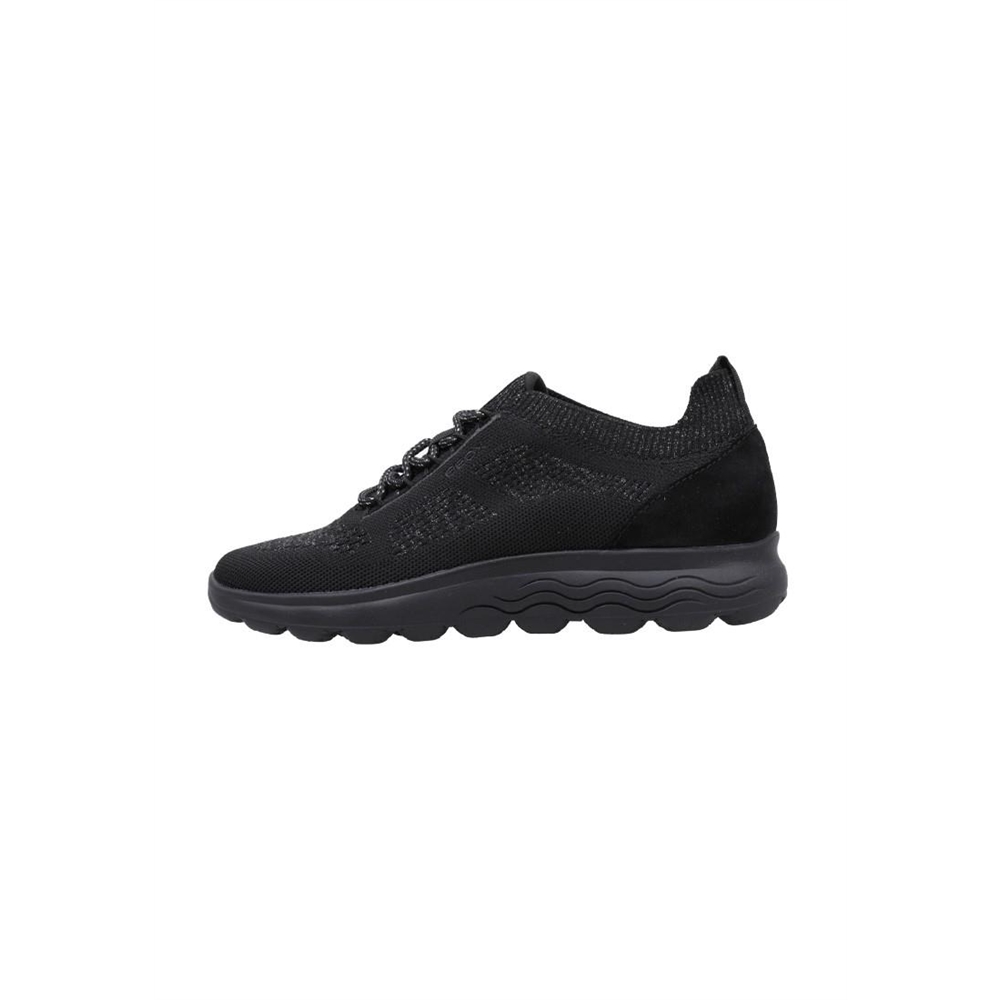 Geox D SPHERICA A Deportivas Planas mujer Negro