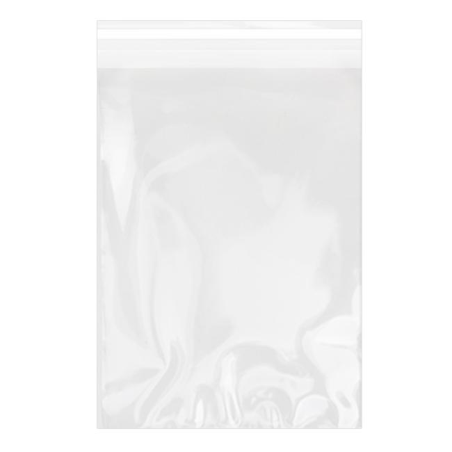 MONOUSO | Bolsa de Plástico Biorientado con Solapa Adhesiva 25x35 cm G-160 (100 Uds)
