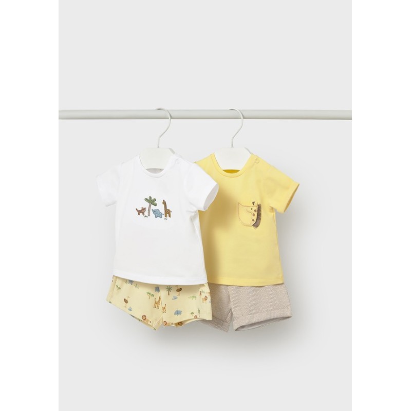 Moda infantil niño MAYORAL 1.652 037 CONJUNTO PUNTO 4 PIEZAS SUNNY 39154 26V