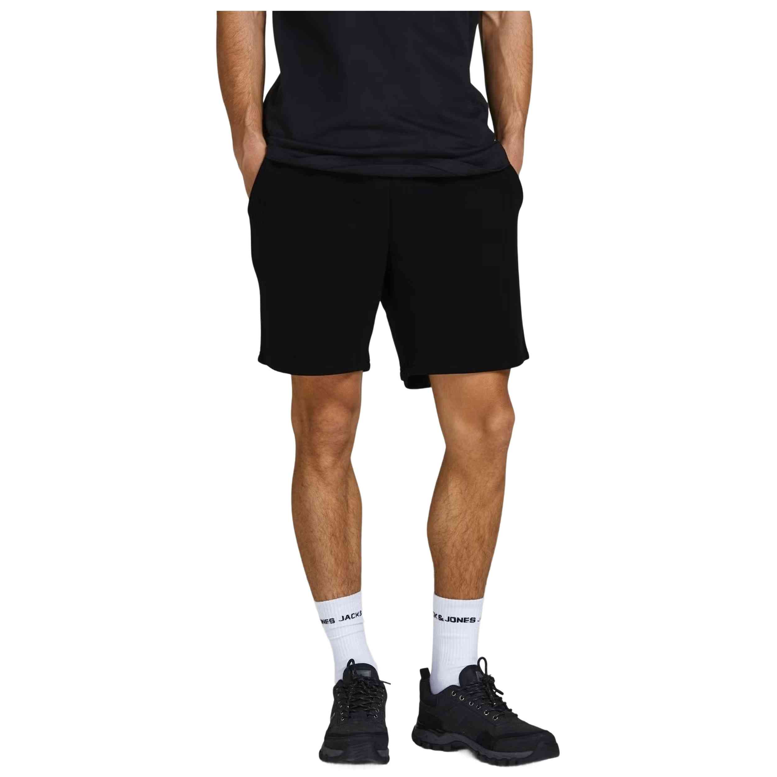 Pantalon Corto Jack & Jones modelo short sweat gordon black para Hombre en color Negro