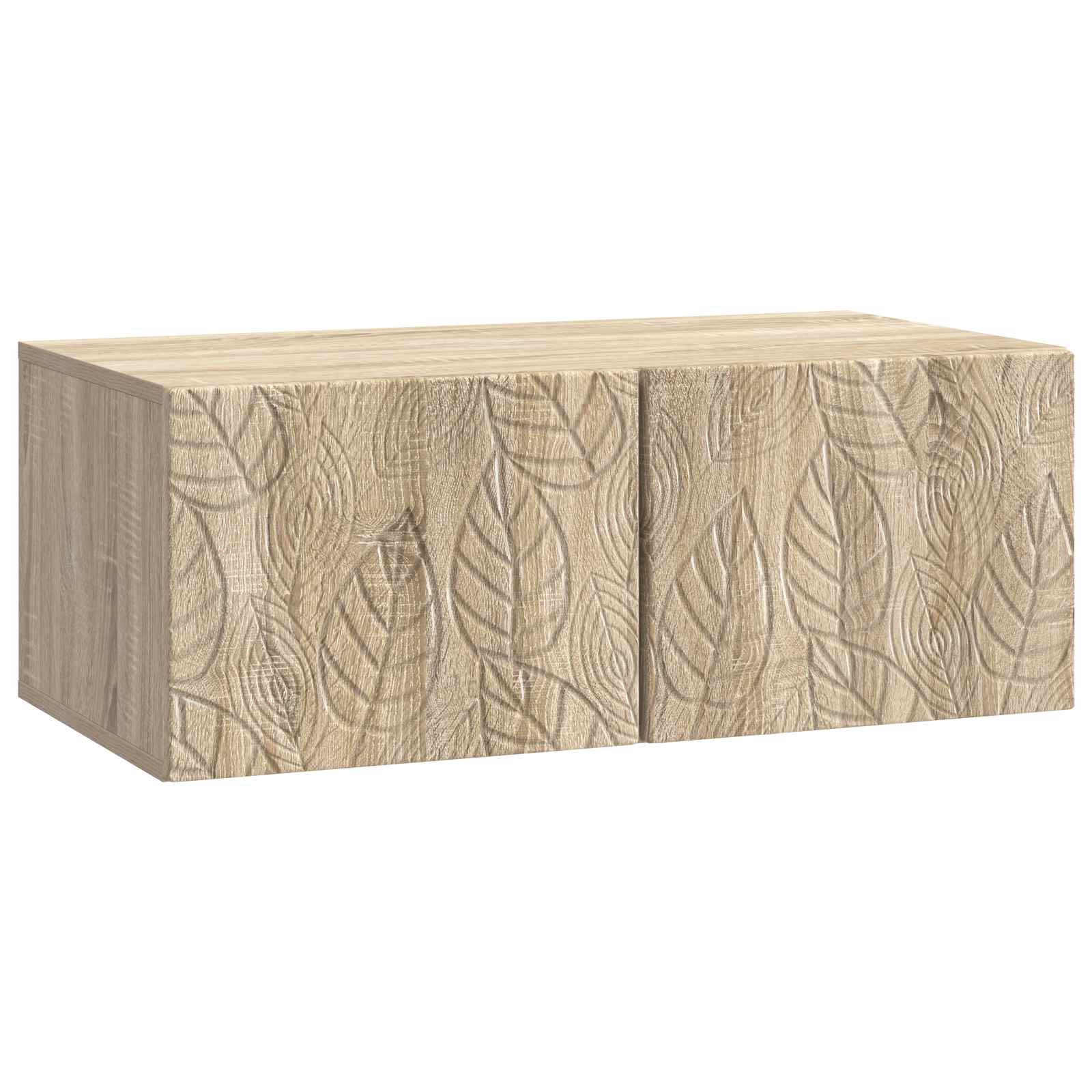 vidaXL Mueble de TV de pared 59,5 x 41 x 30 cm  Multicolor