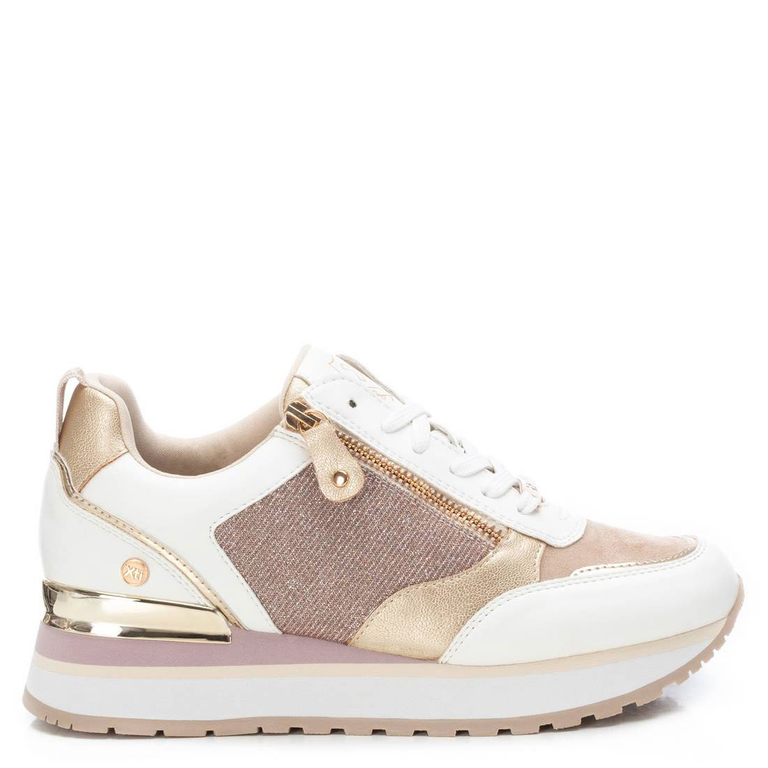 Xti Zapatillas Rosas 141123-NUDE , para Mujer