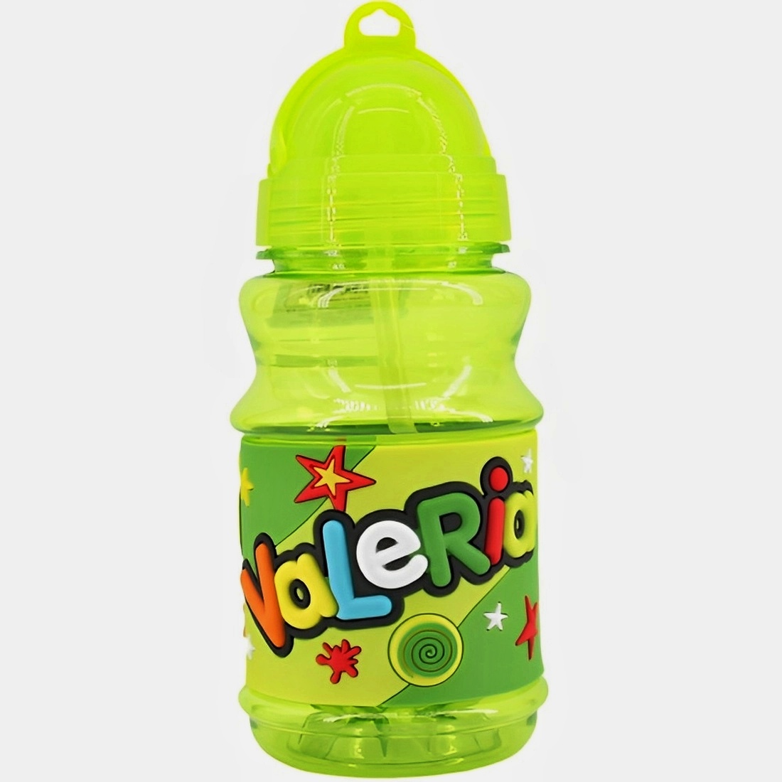 Panda Home Botella de Agua Con Nombre para Niños, 350 ml, Antifugas y sin BPA – Ideal para Colegio, Deporte o Viajes – Regalo Perfecto para Cumpleaños, Reyes (5-10 Años)
