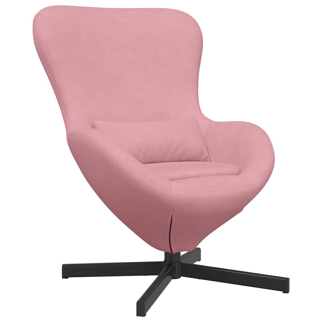 vidaXL Sillón huevo 63 x 73 x 90 cm Terciopelo Multicolor