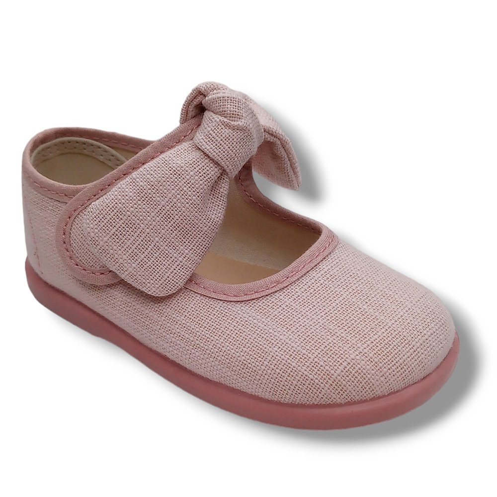 Batilas Merceditas Lino Niña 106/144 ANTIQUE calzado niños Batilas Summer ROYALE CORDONETS
