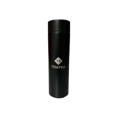 Termo de acero inoxidable:Taza de Viaje,Termo Taza 500ML Travel Mug,Botella de agua inteligente deportiva con pantalla LED de temperatura,Termo termo para agua fría y caliente Thayba