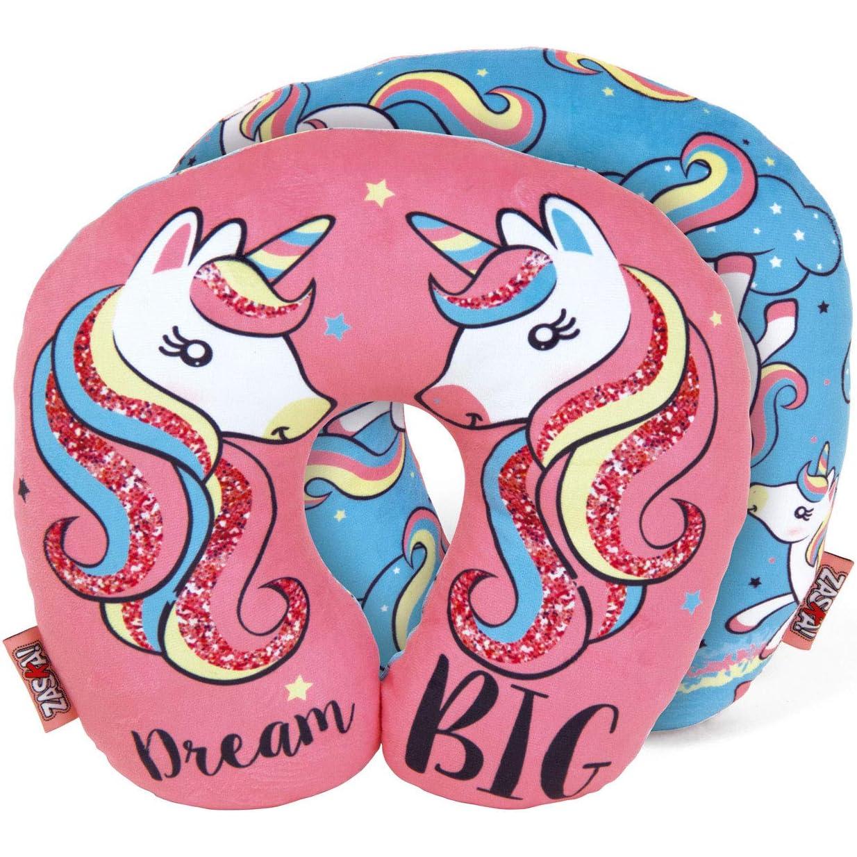 Gerimport Cojín Cuello Unicornios 33 X 33 Cm - Rellenos de Cojín
