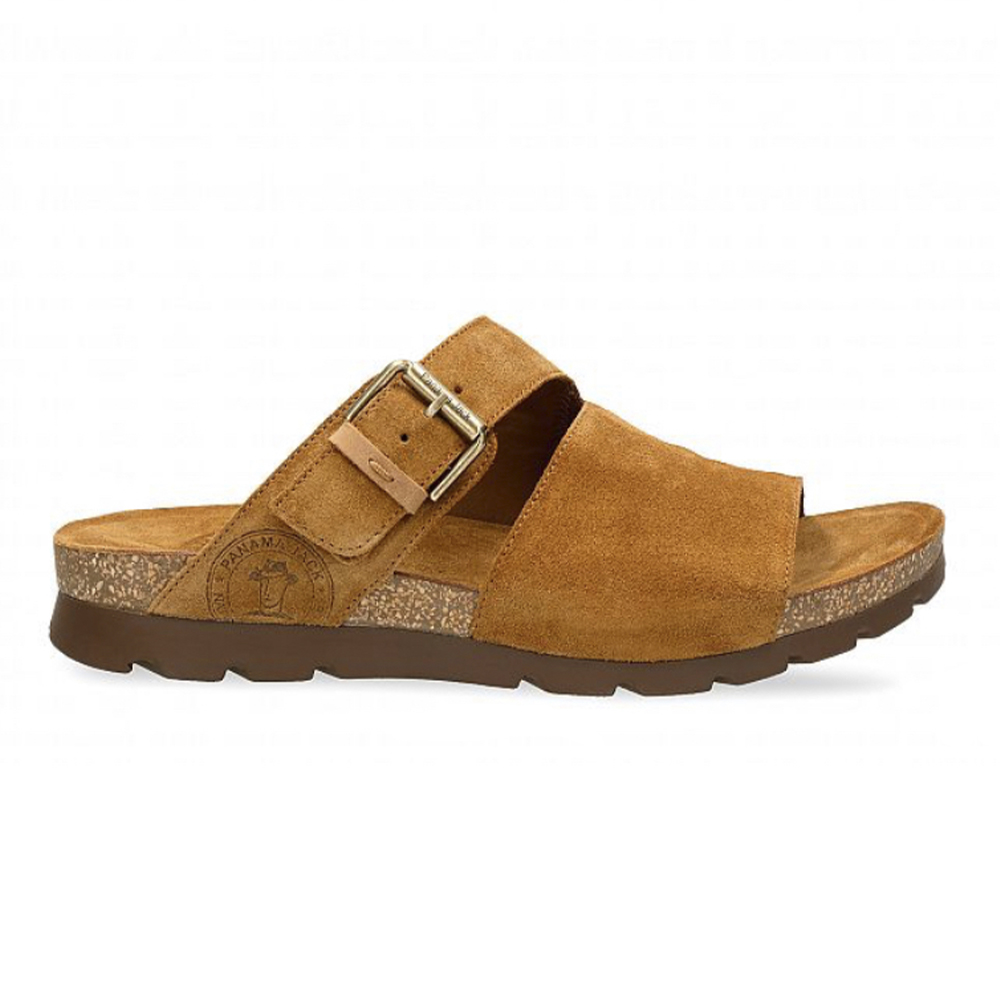 Sandalias Panama Jack modelo Saturno C1 en color Cuero