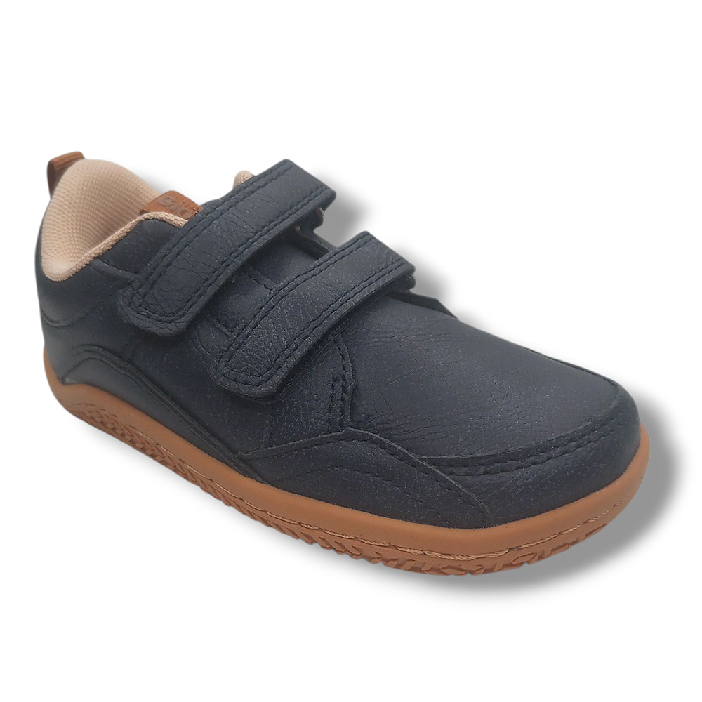 Gioseppo Zapatillas Barefoot Niño 76510 DARFUR NAVY MARINO Respetuoso calzado niños Gioseppo Winter ROYALE CORDONETS