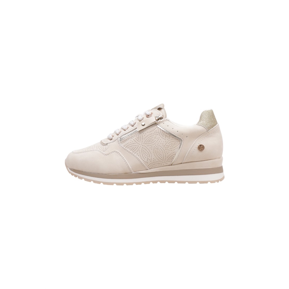 Xti 14516303 Deportivas Planas Mujer Beige