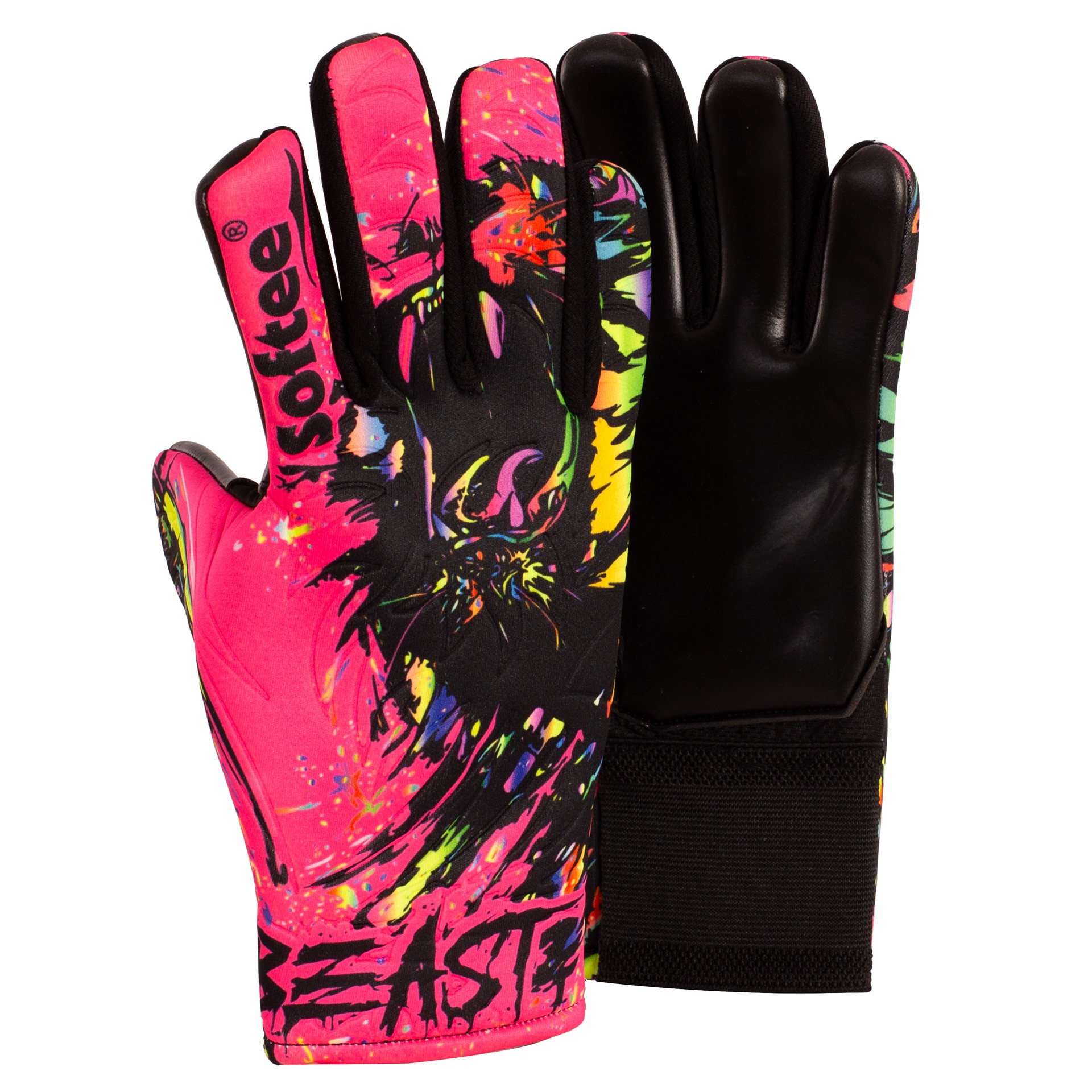 PAR DE GUANTES DE PORTERO SOFTEE BEAST EMBOSS