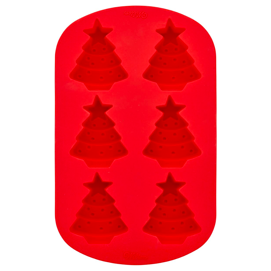 Glotomania Molde de Silicona Wilton árbol de Navidad 17x26 Cm