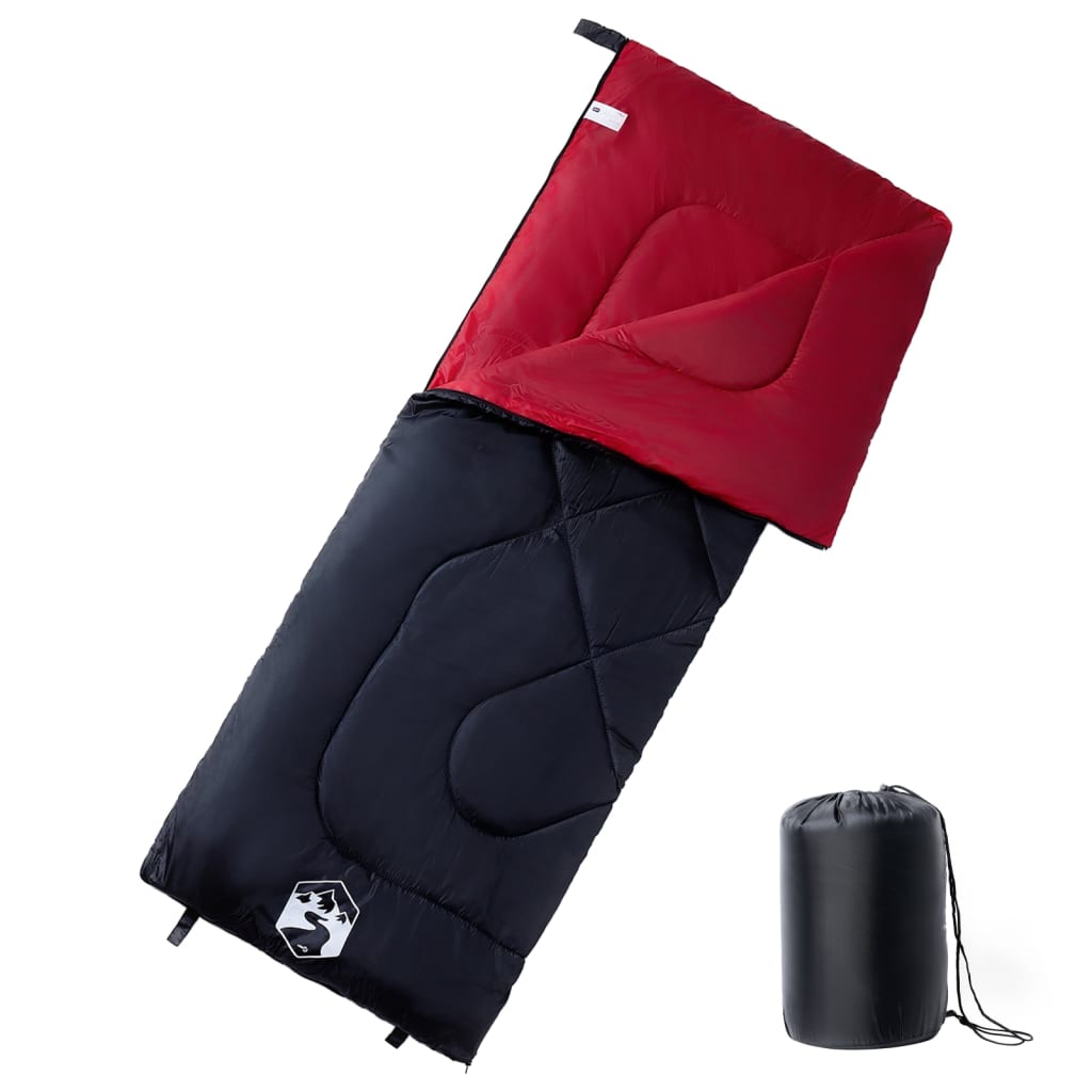 vidaXL Saco de dormir de camping para adultos 3 estaciones Color navy and blue,  Negro y rojo,  Camuflaje y mas