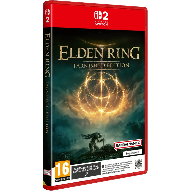 ELDEN RING TARNISHED EDITION SWITCH2 TARJETA LLAVE DE JUEGO PARA NINTENDO SWITCH 2 VERSIÓN ESPAÑOLA GARANTIA EUROPEA