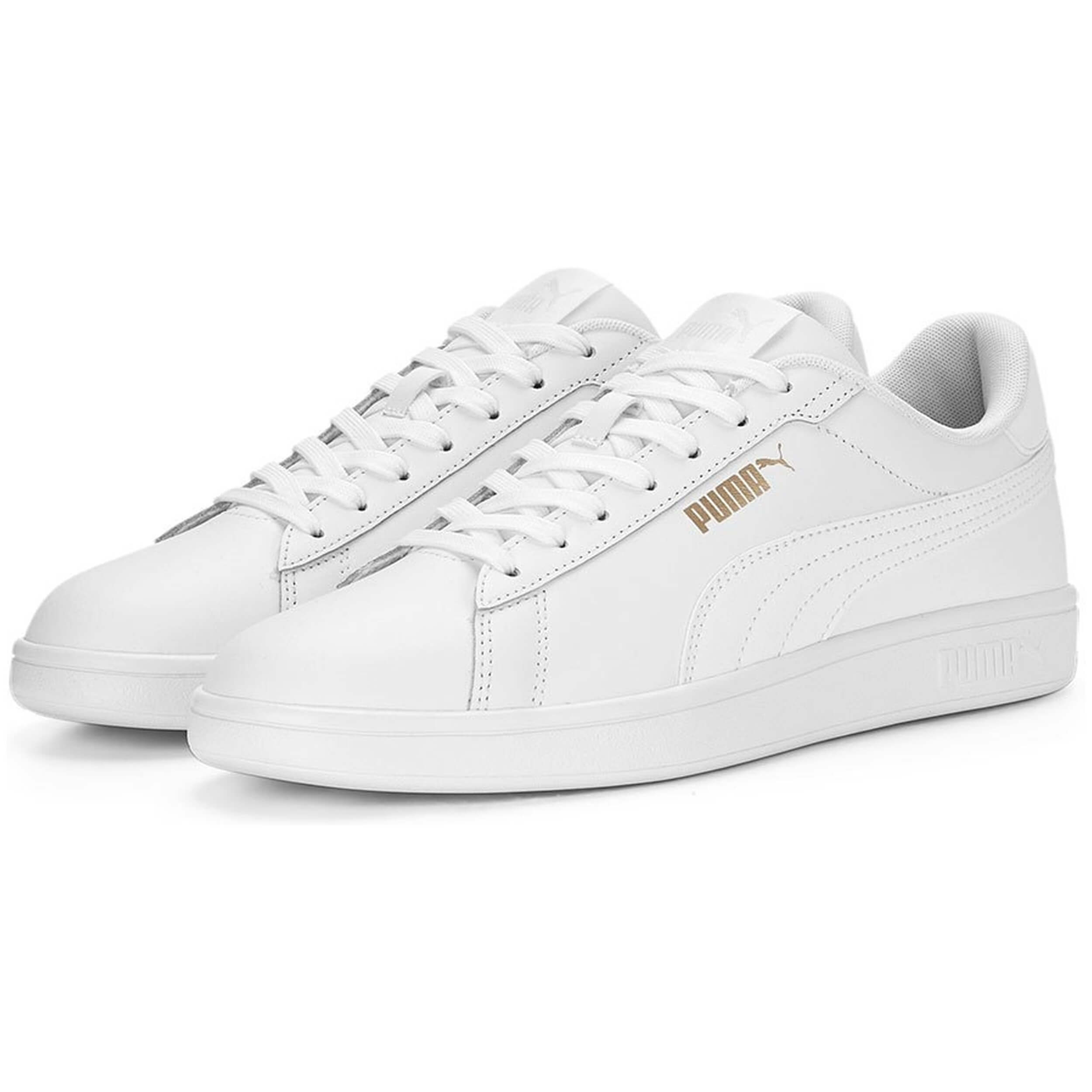 Calzado marca Puma modelo 390987-01 para hombre en color blanco