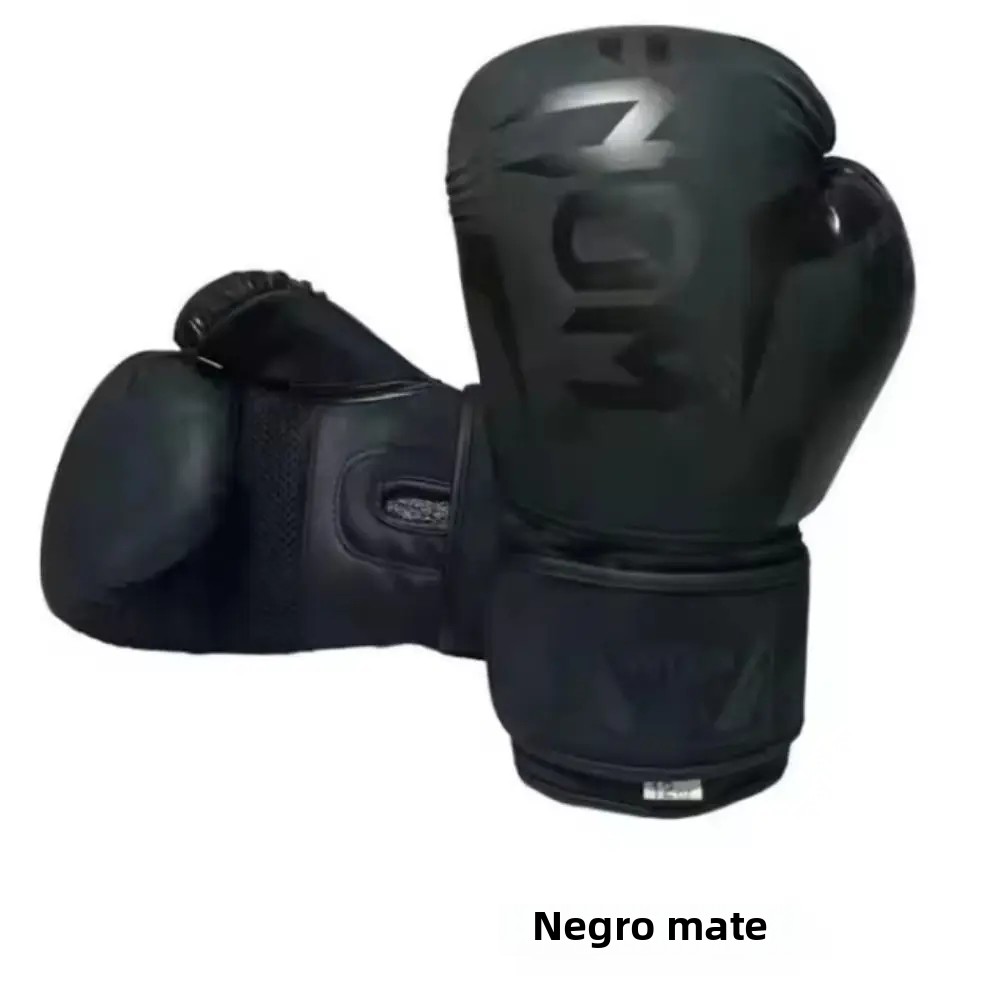TK Guantes De Boxeo Profesionales PU Transpirables Para Niños Y Adultos 6/8/10/12/16Oz Sanda Muay Thai Taekwondo Guantes De Lucha