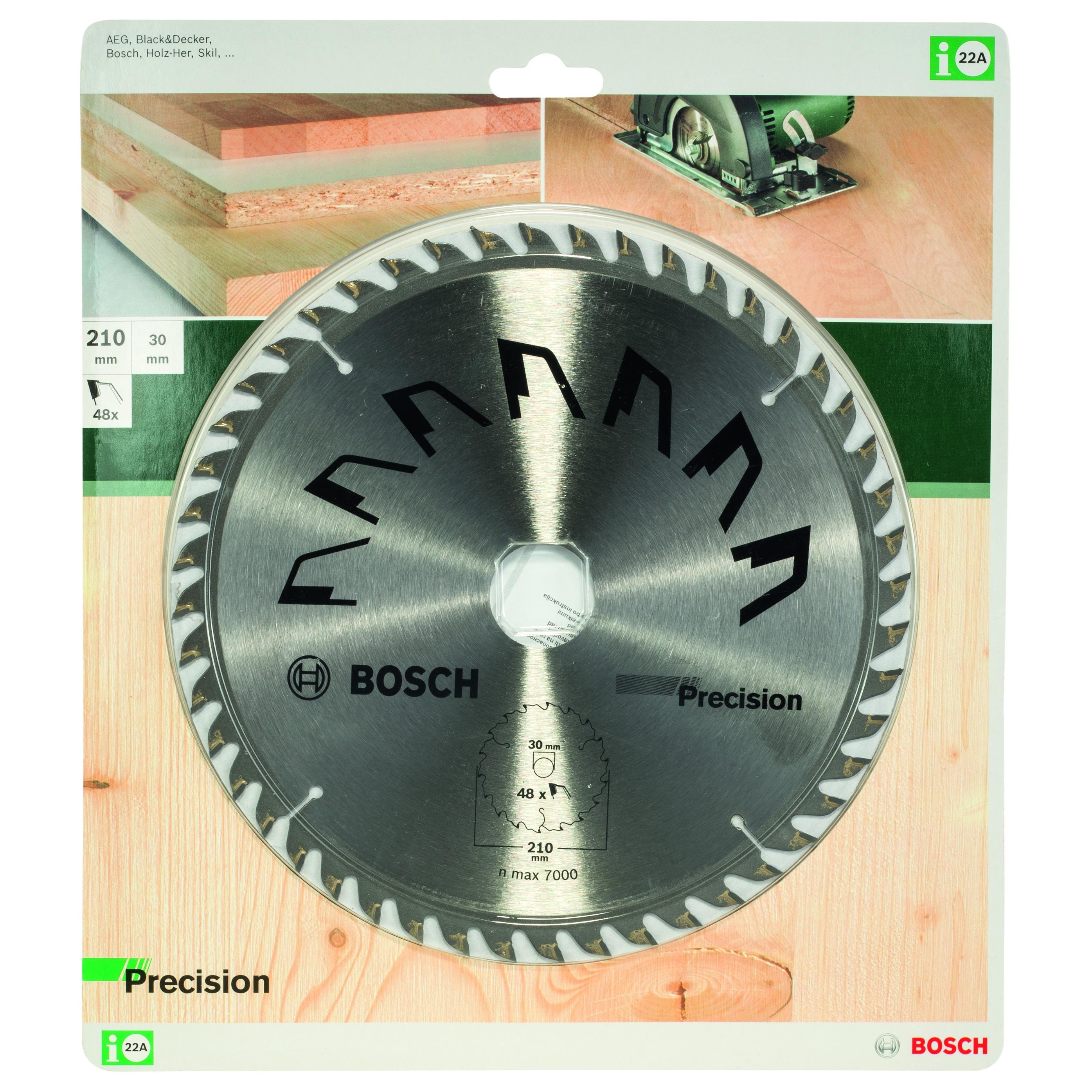 Hoja de sierra circular PRECISION Ø 210 mm | BOSCH 2609256873