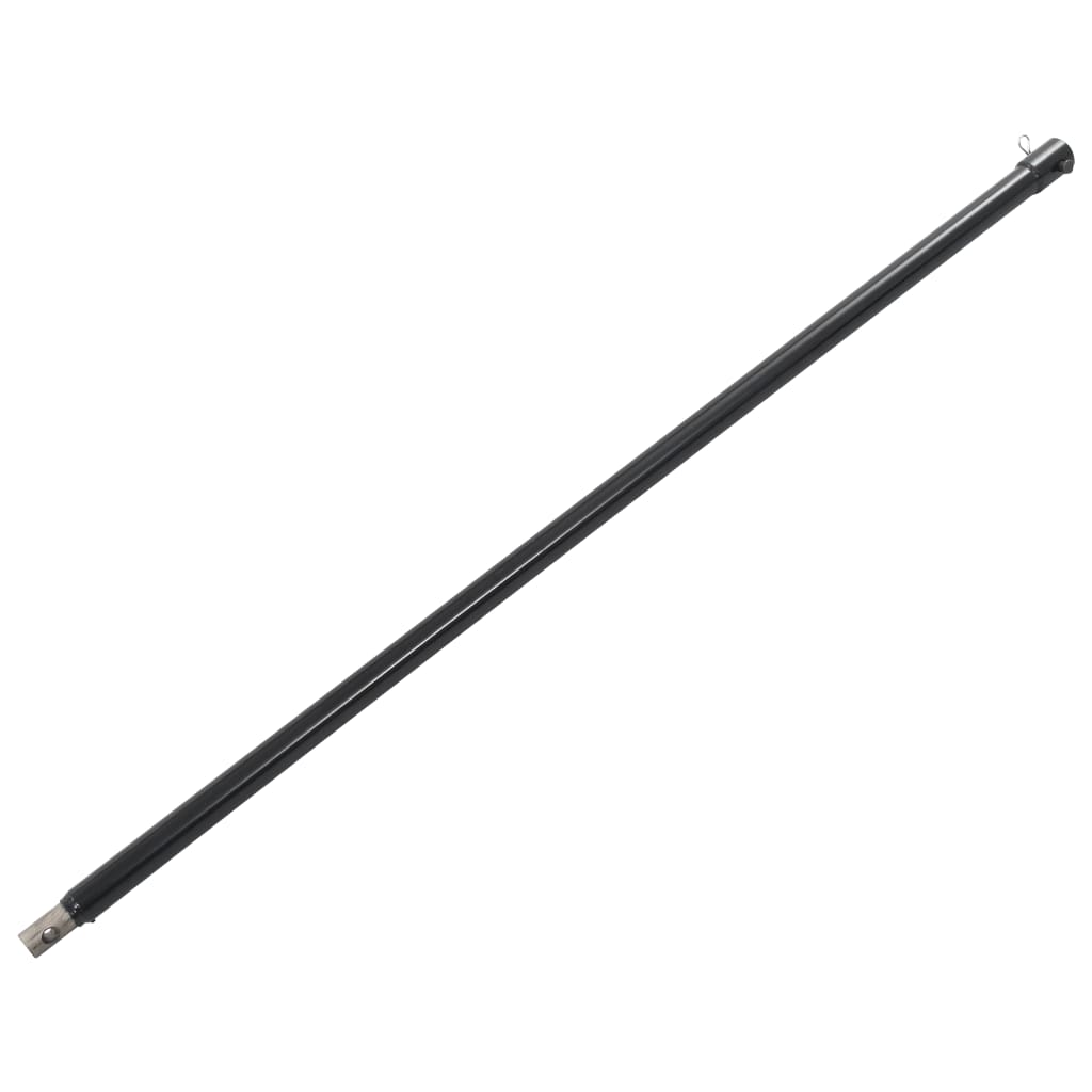 vidaXL Barra Extensión Broca Jardín Acero Extensora Barrena Tierra Ahoyador Longitud 0.5 m, 1 m