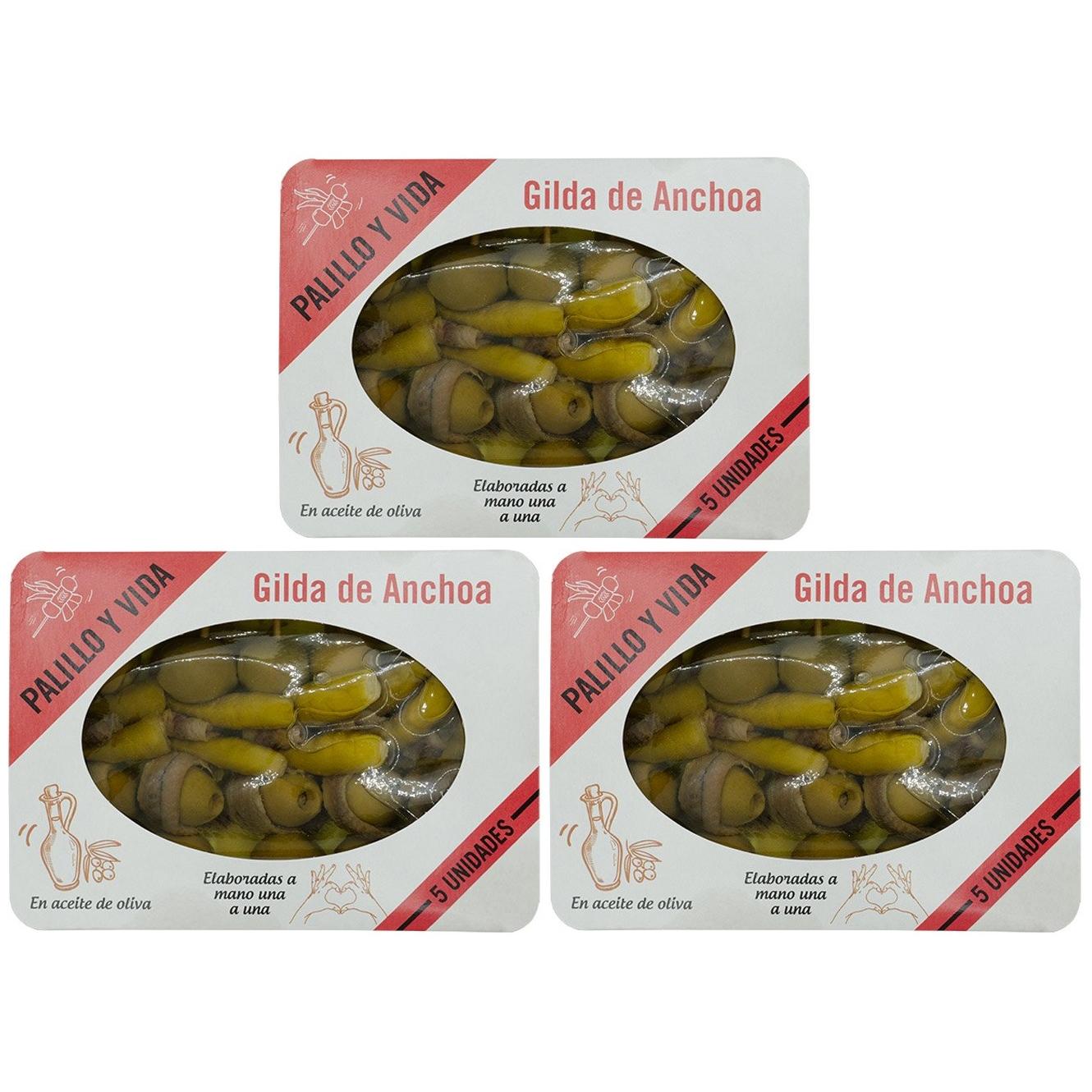 Gildas de Anchoa del cantábrico 5 unidades