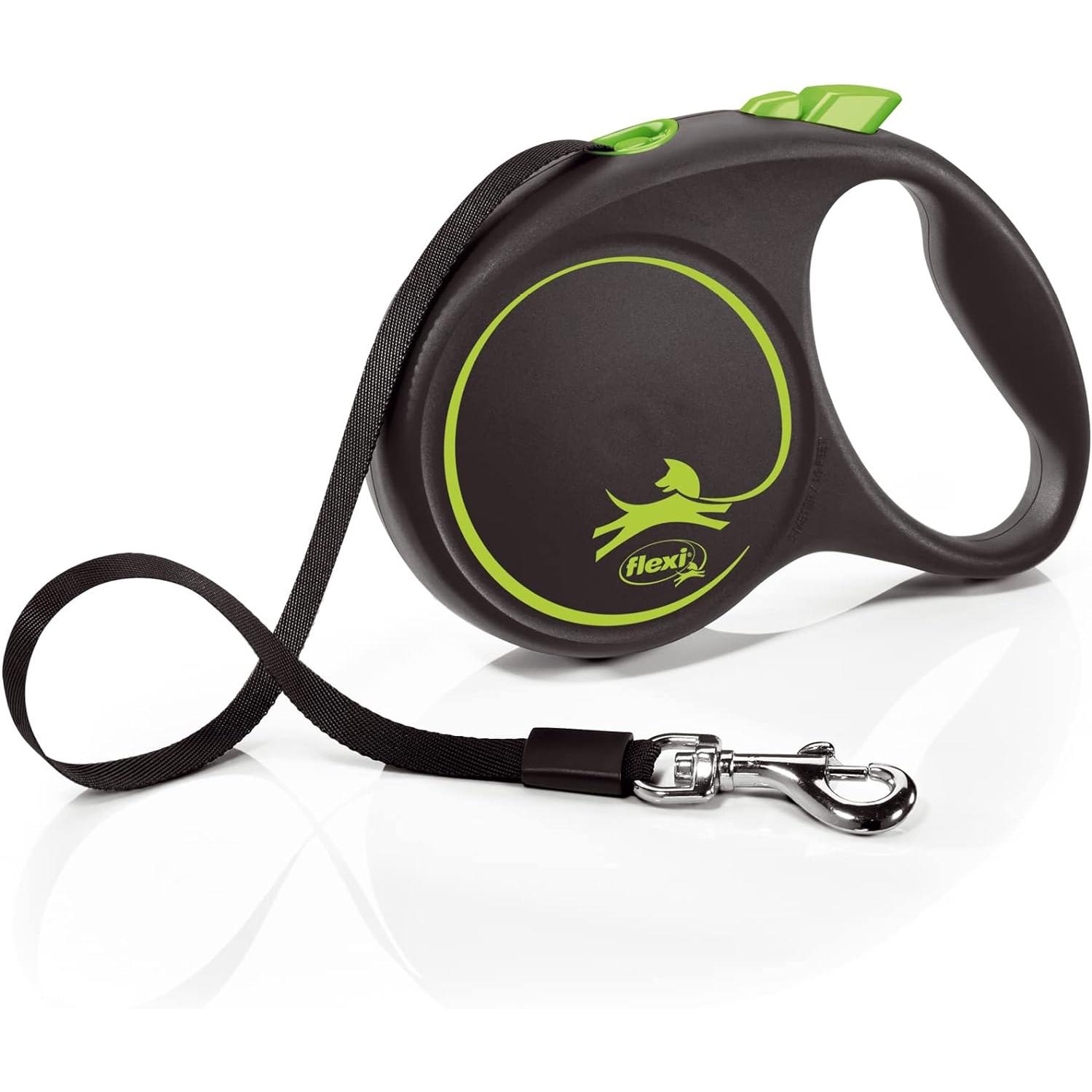 CORREA FLEXI BLACK DESIGN L CINTA 5M VERDE