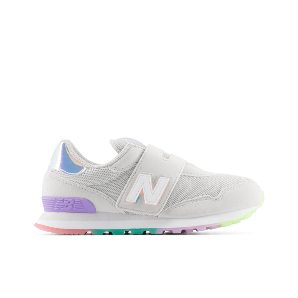 New Balance - Zapatillas 515 Junior para niñas pequeñas de gamuza sintética y malla con cierre de gancho y bucle, inspiradas en running