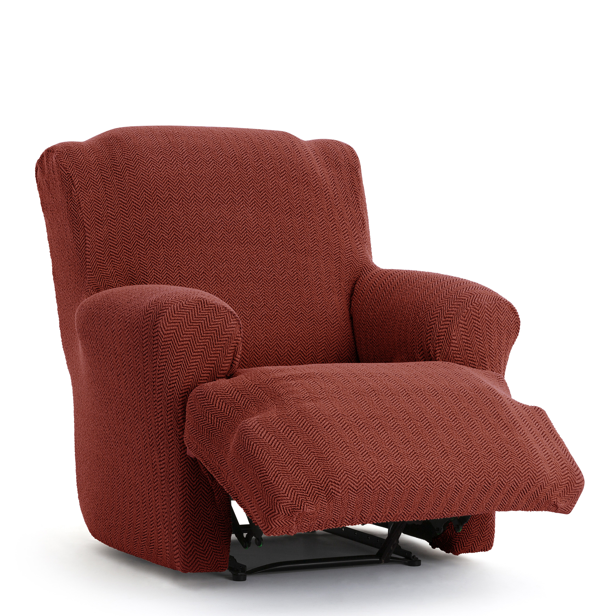 Funda de sofa premium jaz pies juntos c/9, Tamaño 1 plaza, 170x310x110cm, Fábricada en España