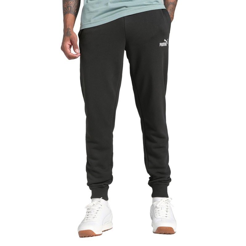 Pantalon Negro Puma Algodon Hombre 682644