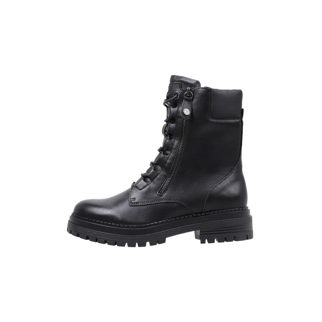 Xti 140237 Negro SEN Autumn/Winter 23 Bota Militar Plana