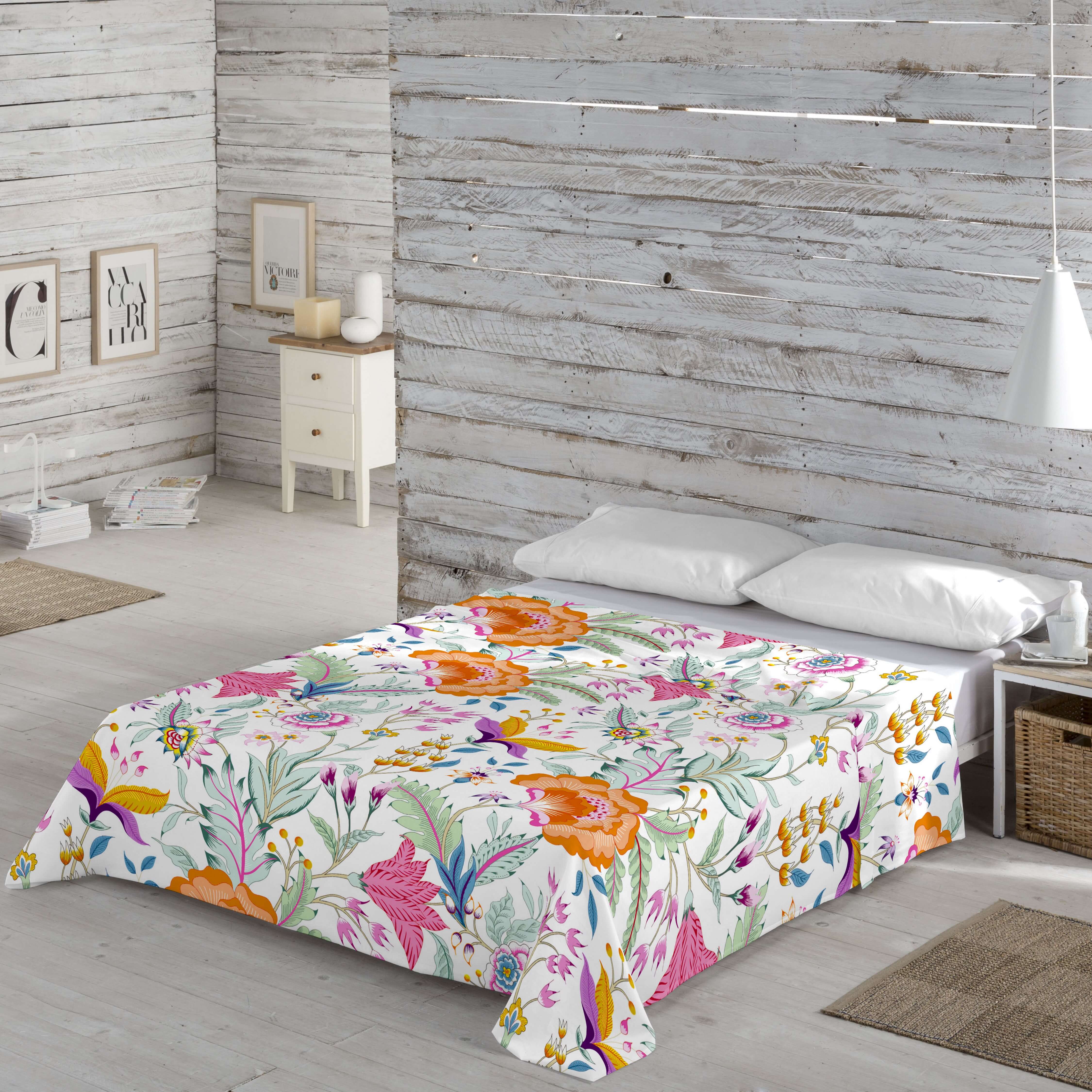 ICEHOME - Juego de Sábanas Estampadas 100% Algodón Extrasuave - Incluye 1 o 2 Fundas de Almohada - Cama 90/135/150/180 - Fabricado en España