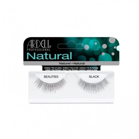 ARDELL PESTAÑAS NATURALES BEAUTIES BLACK CON ADHESIVO