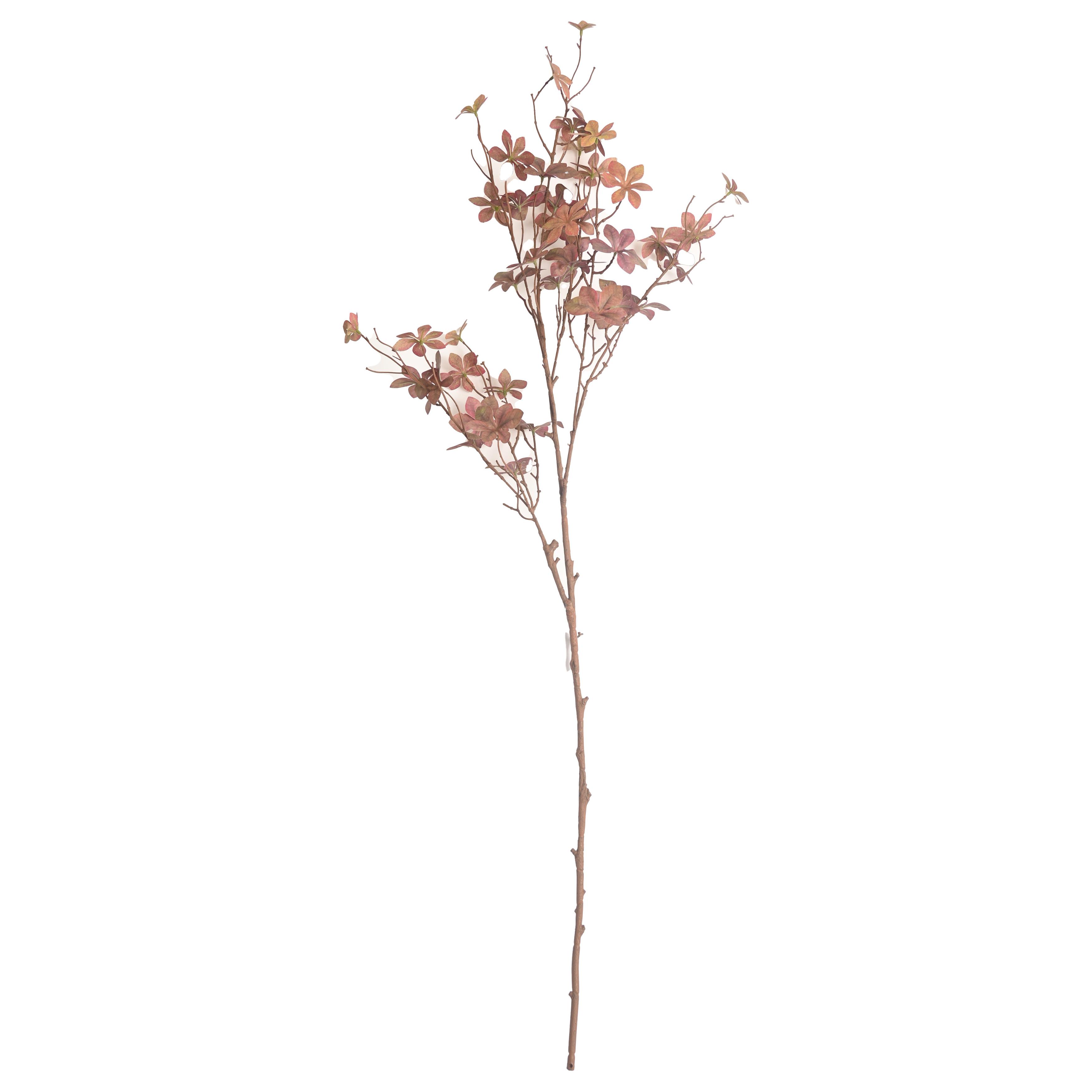 Poenia Arte Floral - Vara Enkianthus Perulatus 110CM 2PCS - Flores Artificiales Realistas de Alta Calidad
