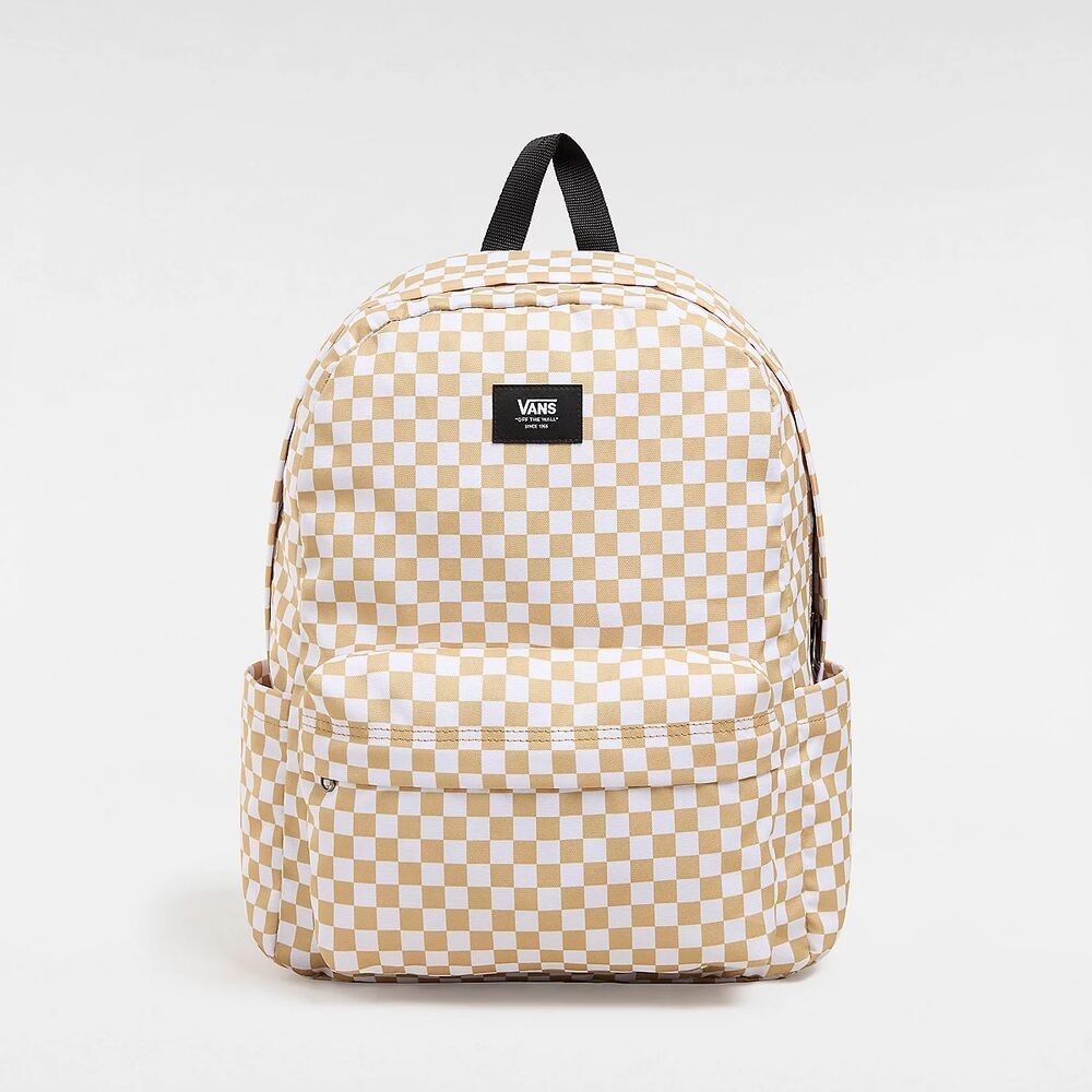 Mochila Vans de cuadros Marrón Old Skool Check