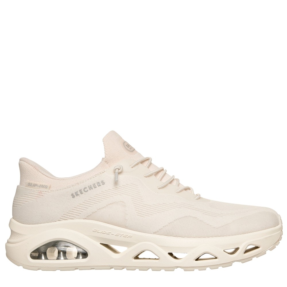 Cómoda SLIP-INS UNO GLIDE-STEP® AIR OFWHITE: zapatillas veganas mujer, textil y suela de goma con Air Coled Memory Foam para pisada acolchada. ¡Cómpralas ahora! Altura Tacón bajo (1-3 cm) Referencia