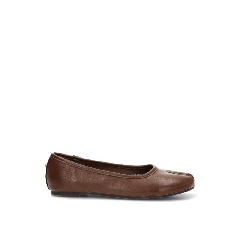 Bailarina Mustang - Mujer - Suela Plana - Modelo 56265 - Color Marron