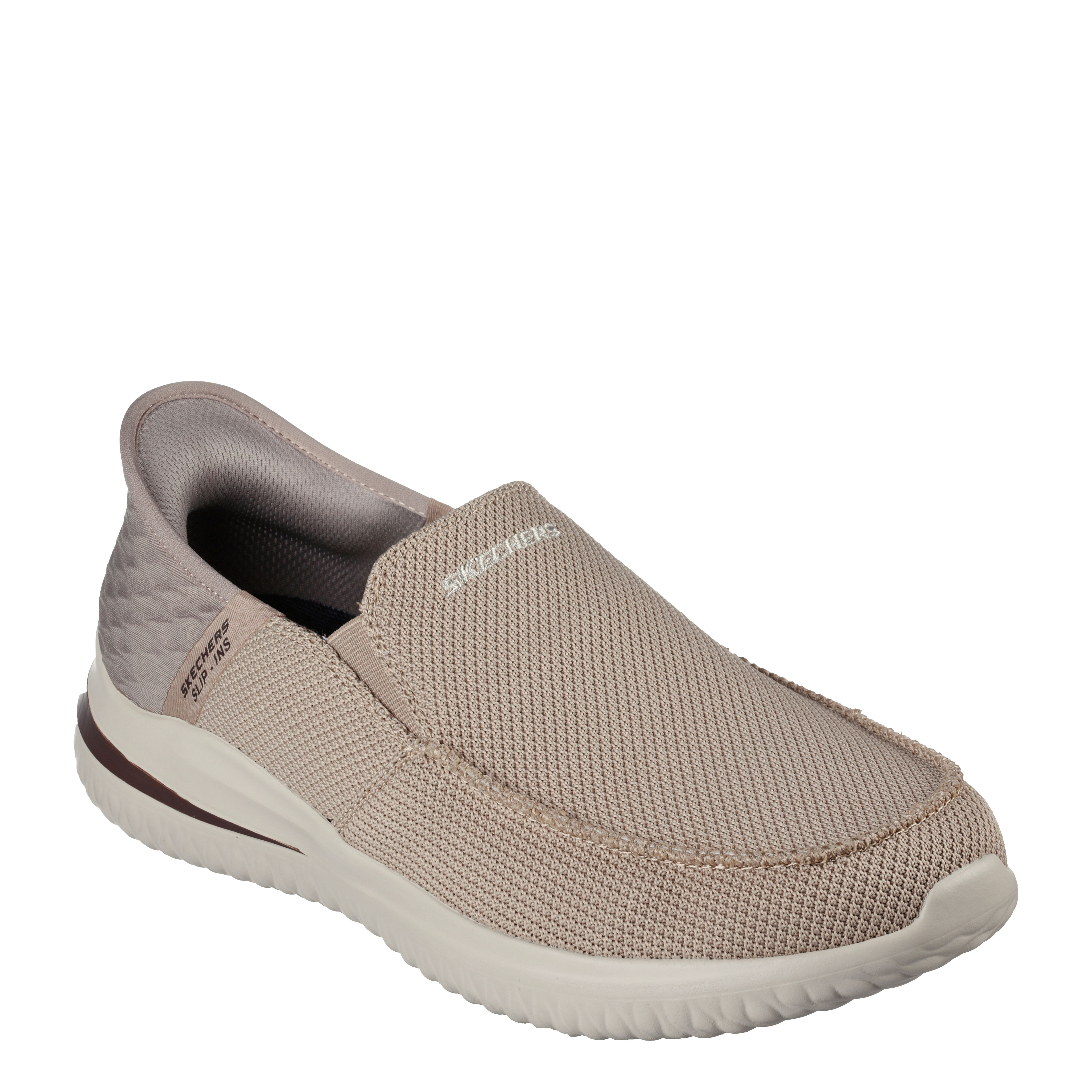 Skechers Zapatillas Delson 3.0 - Cabrino Taupe 210604-TPE , para Hombre