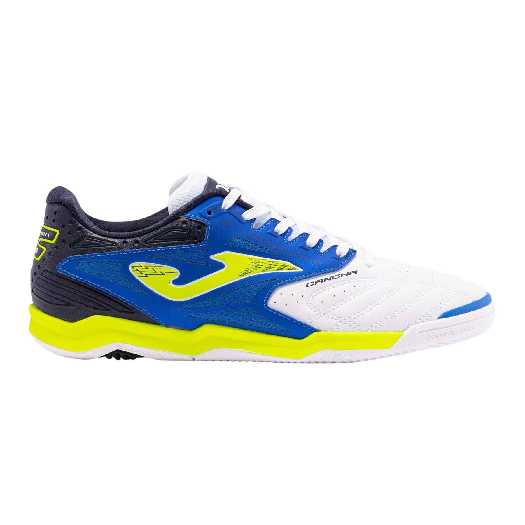 Zap. Joma Cancha 2402 White  Royal Indoor Sala Cans2402in Talla Botas - 40