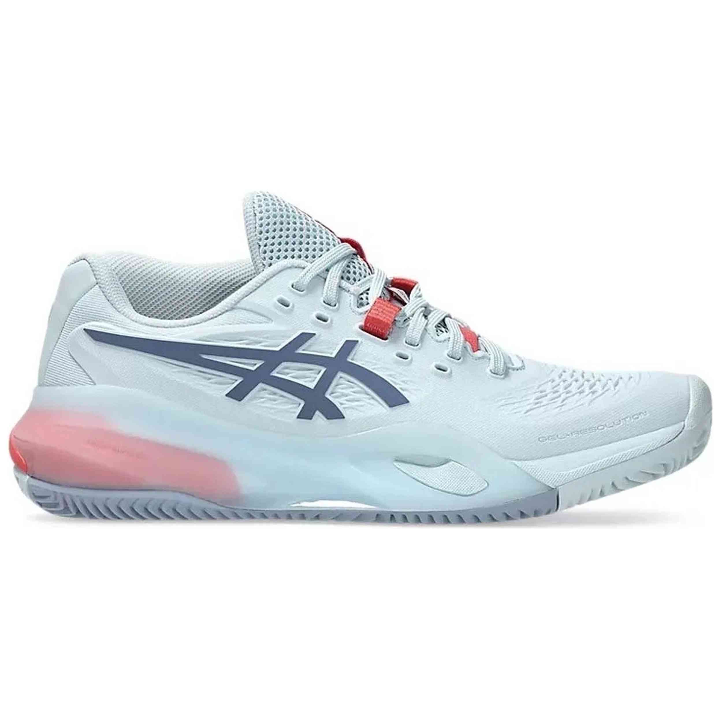Gel-Resolution X Clay Asics en color Celeste