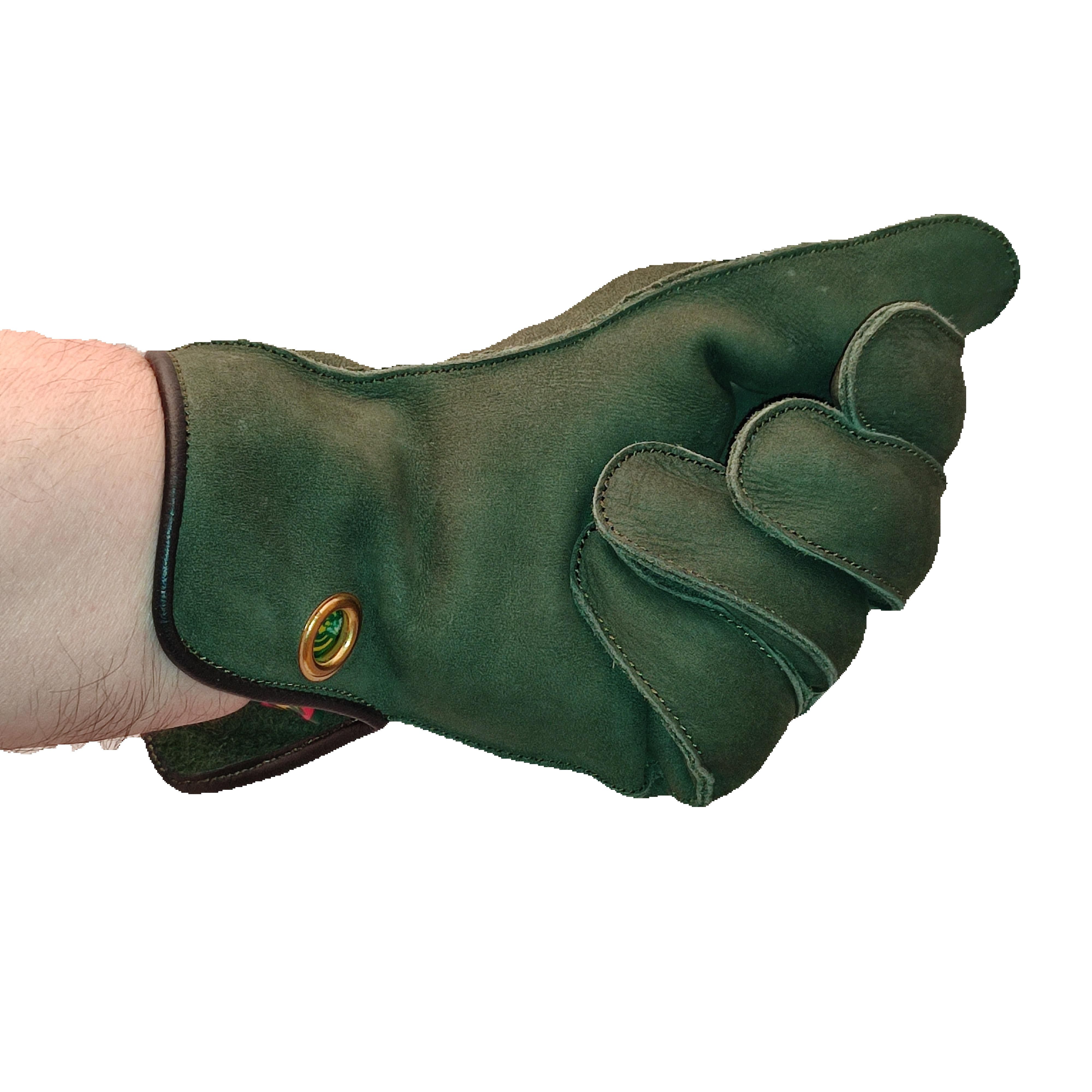 GUANTES DE CUERO PARA CETRERIA CORTOS Y SUAVES marca sola